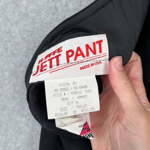 Roffe Mens VTG Jett Ski Pant Size 28 Regular Stretch Wool Blend Deadstock NWOT - Picture 8 of 15